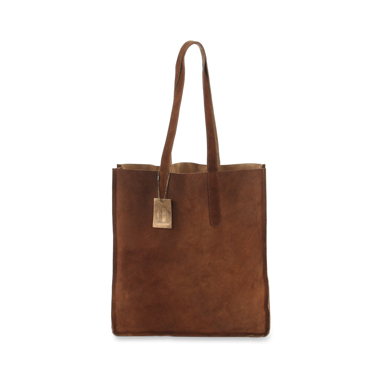 Hydestyle Metallic Sofia reversible leather tote bag #LB32 copper ...