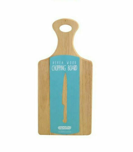 Apollo Hevea Wood Chopping Board With Hanging Handle Saledepot Co Uk