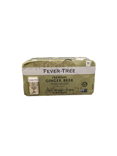 Fever Tree Ginger Beer (4-Pack 200 mL Bottles) – Burwood Distillery