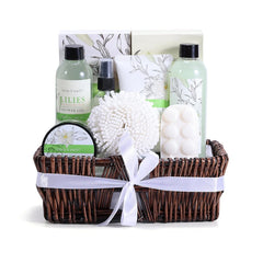 Lily Spa Gift Basket