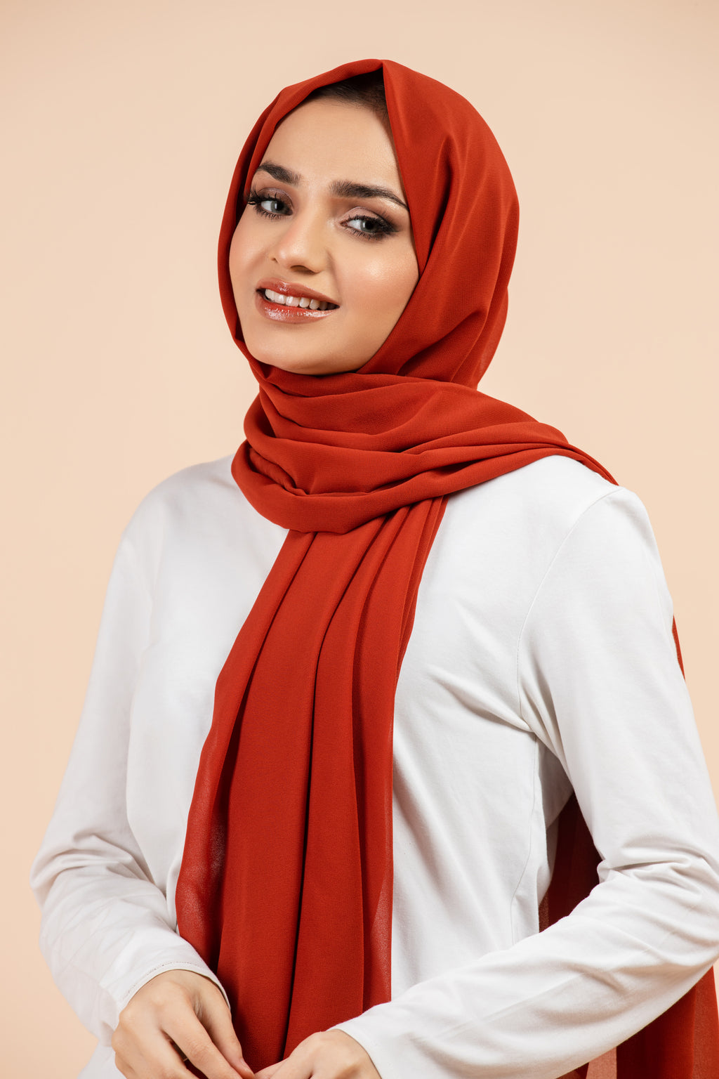 Georgette - Light Grey – The Women Zone - A Hijab Brand