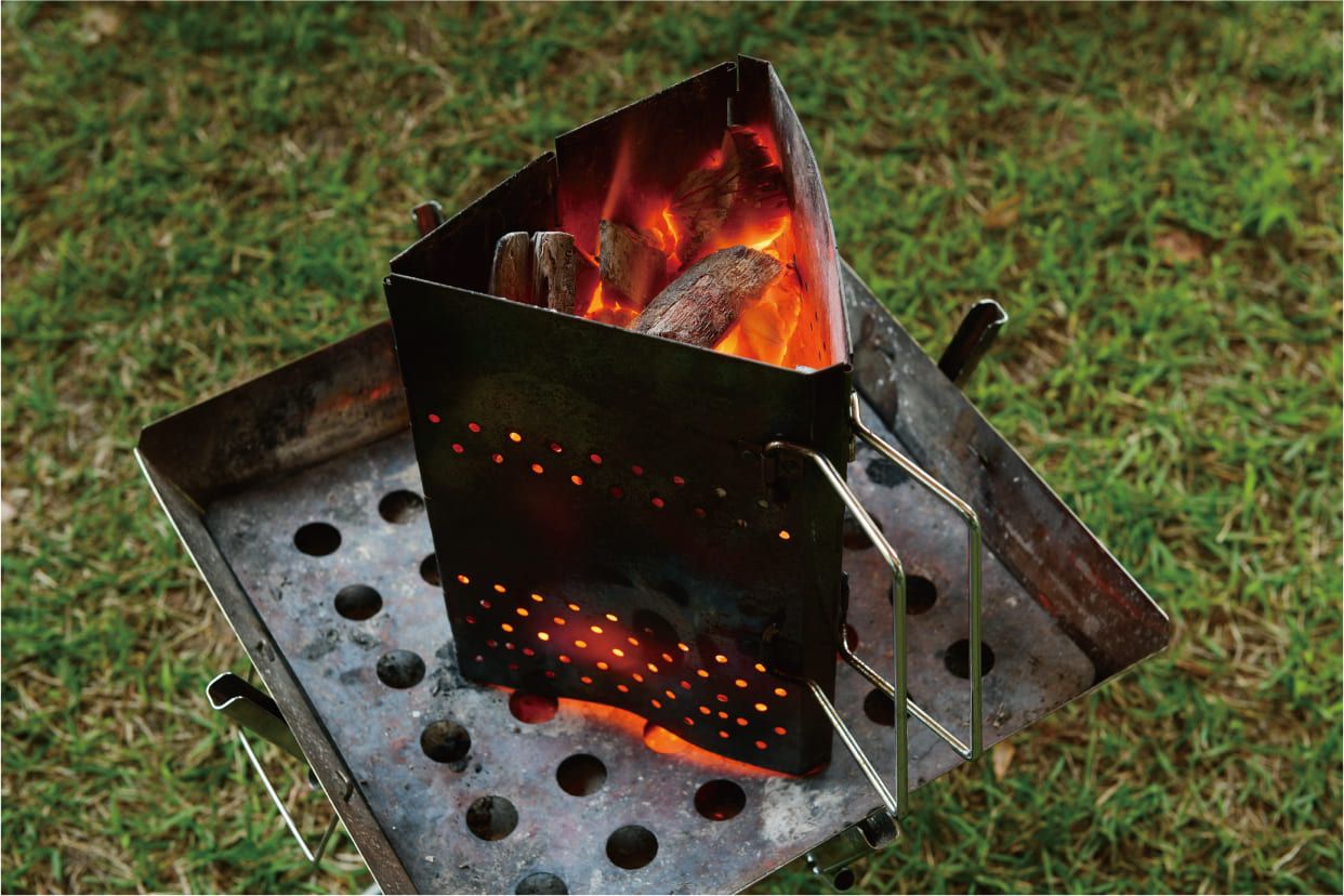665435 UNIFLAME Charcoal Fire Starter - SOLOBITO