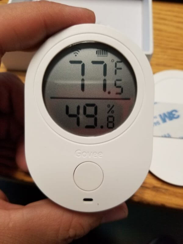 Govee WiFi Temperature and Humidity Monitor review - Govee