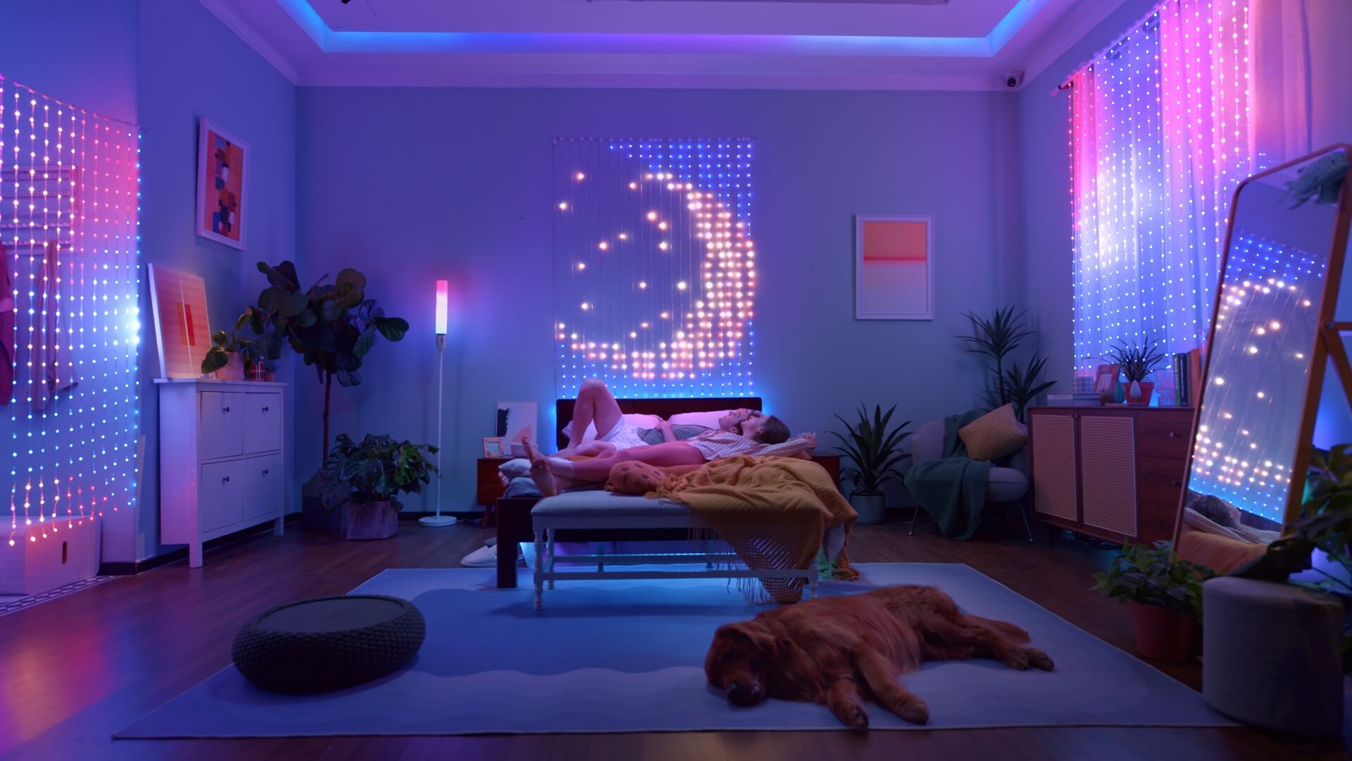 Govee LED Curtain Lights Illuminate Your House with Pixel Art and Animated  GIFs