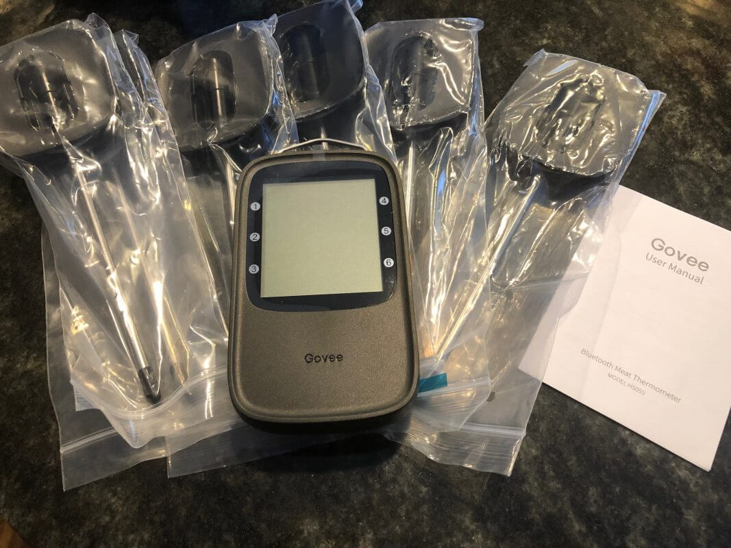 GOVEE SMART BLUETOOTH GRILLING MEAT THERMOMETER H5055 :BECOME THE GRILL  MASTER 