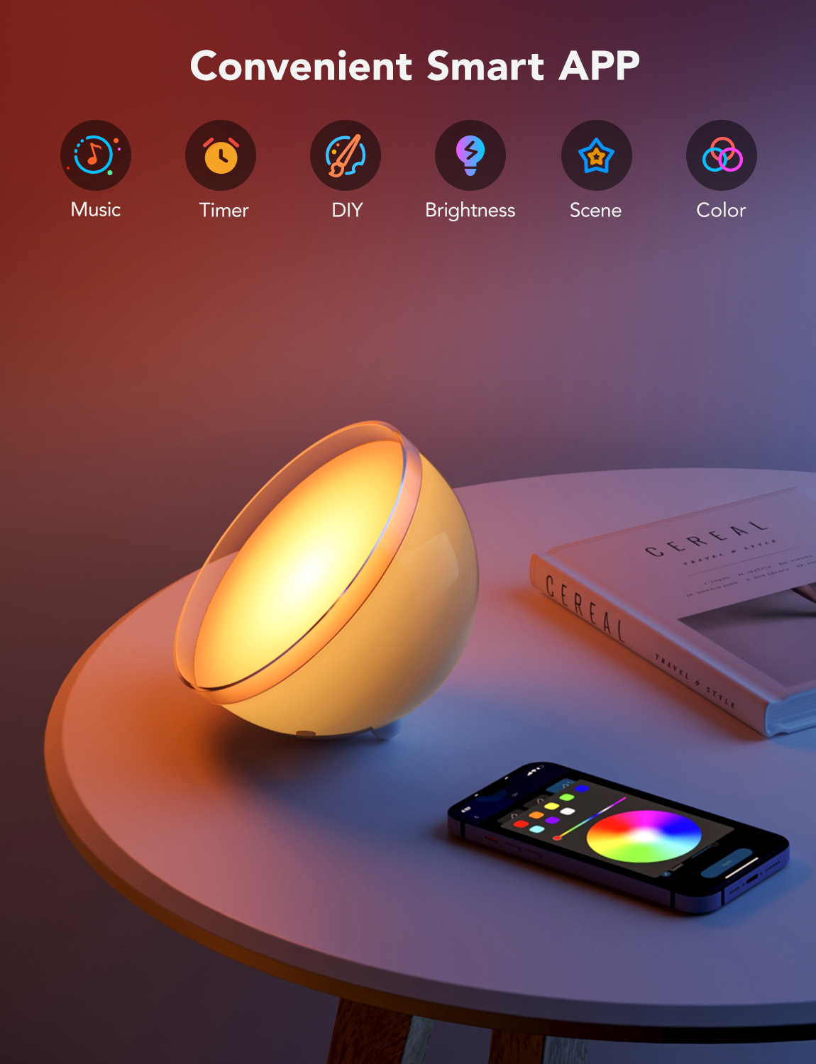 govee ambient portable smart light