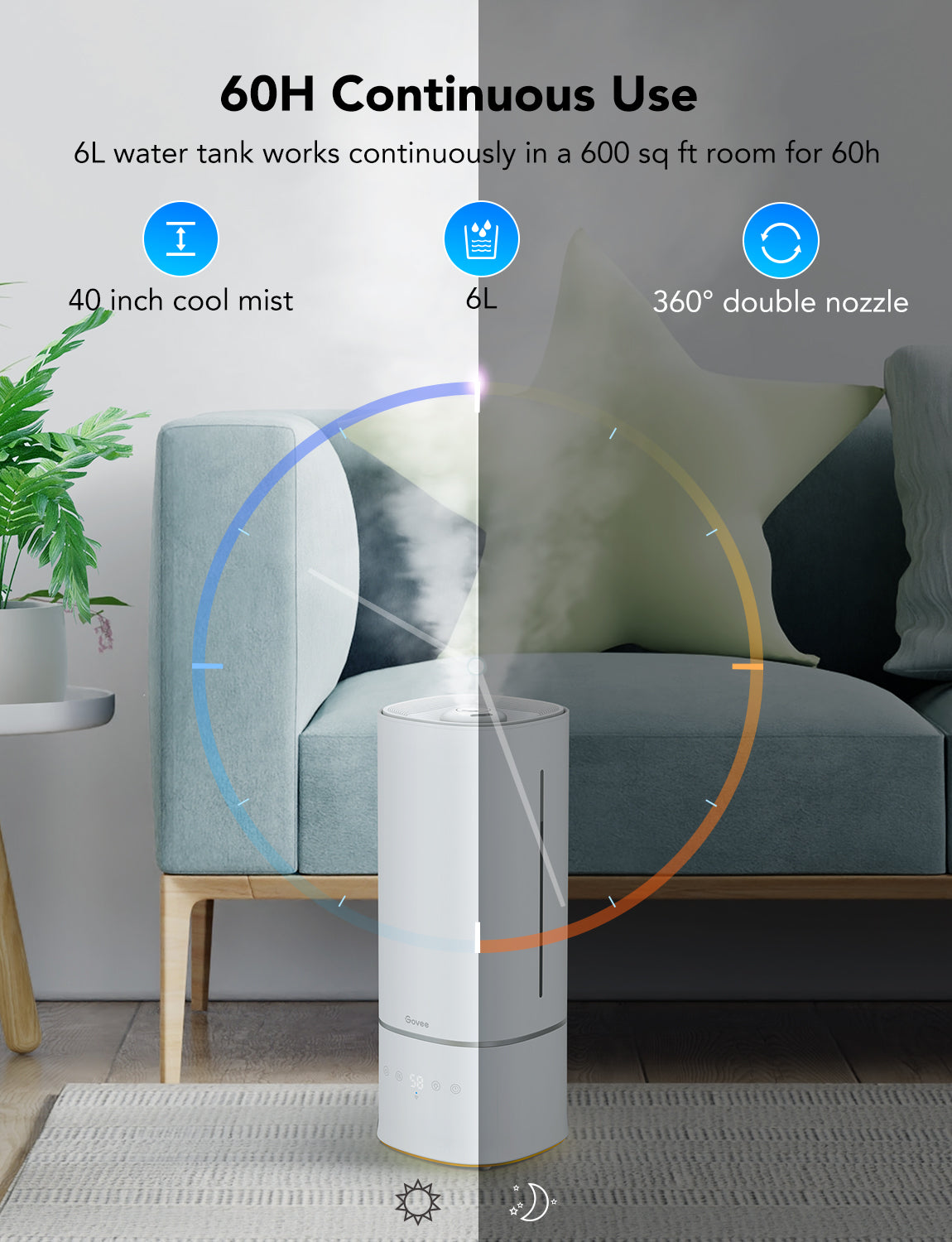 Govee Smart Humidifier 6L H7142