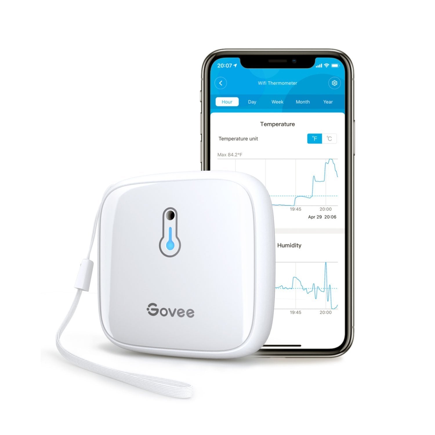 

Govee Bluetooth Indoor Thermo-Hygrometer H5174 (Default Title)