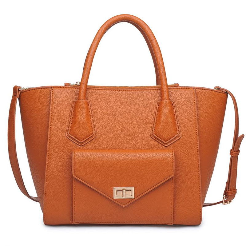 Adeline Vegan Leather Satchel | Urban Expressions - $ 110.00