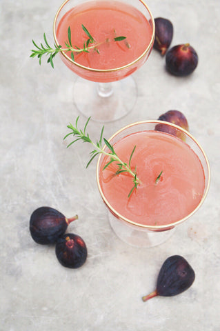 Fig and thyme cocktail