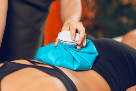 Ice Pack Treatment for Back Pain