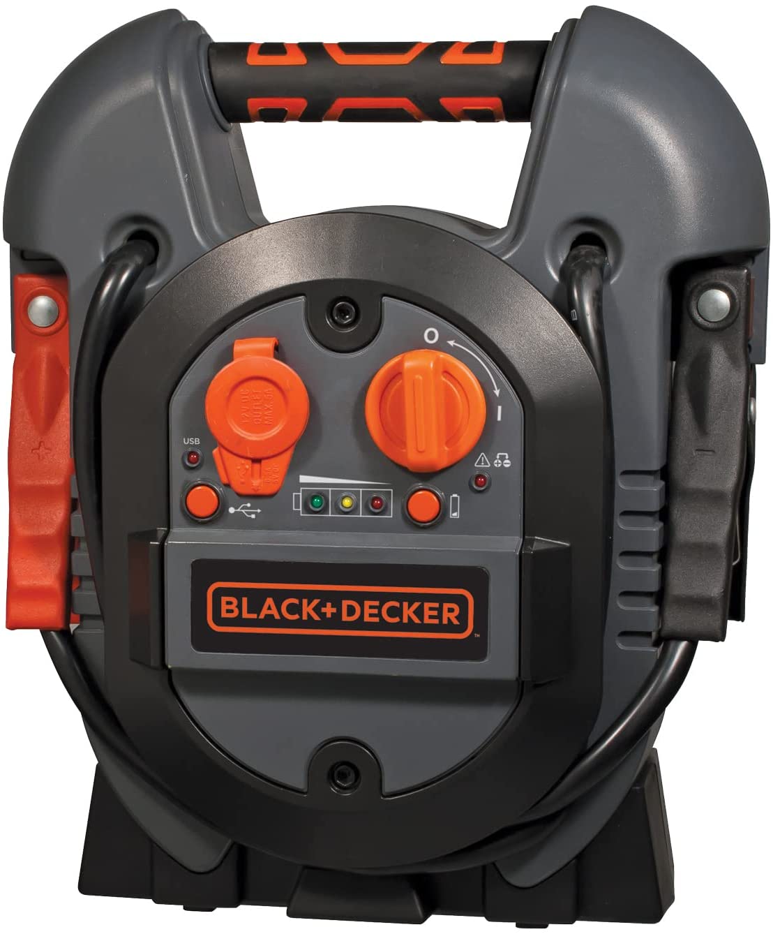 BLACK+DECKER J312B Jump Starter: 600 Peak/300 Instant Amps, Battery Clamps  | MCA supply