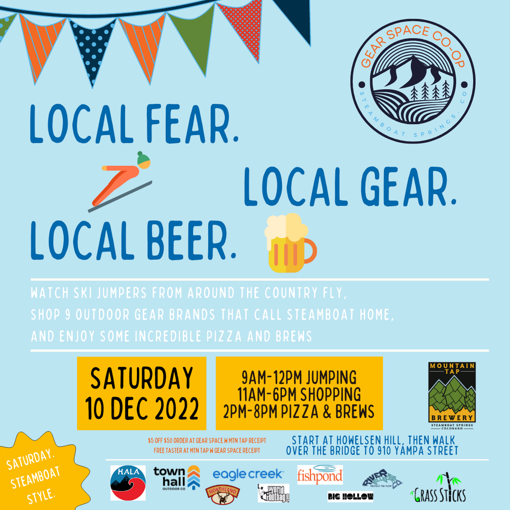 Local Fear. Local Gear. Local Beer.