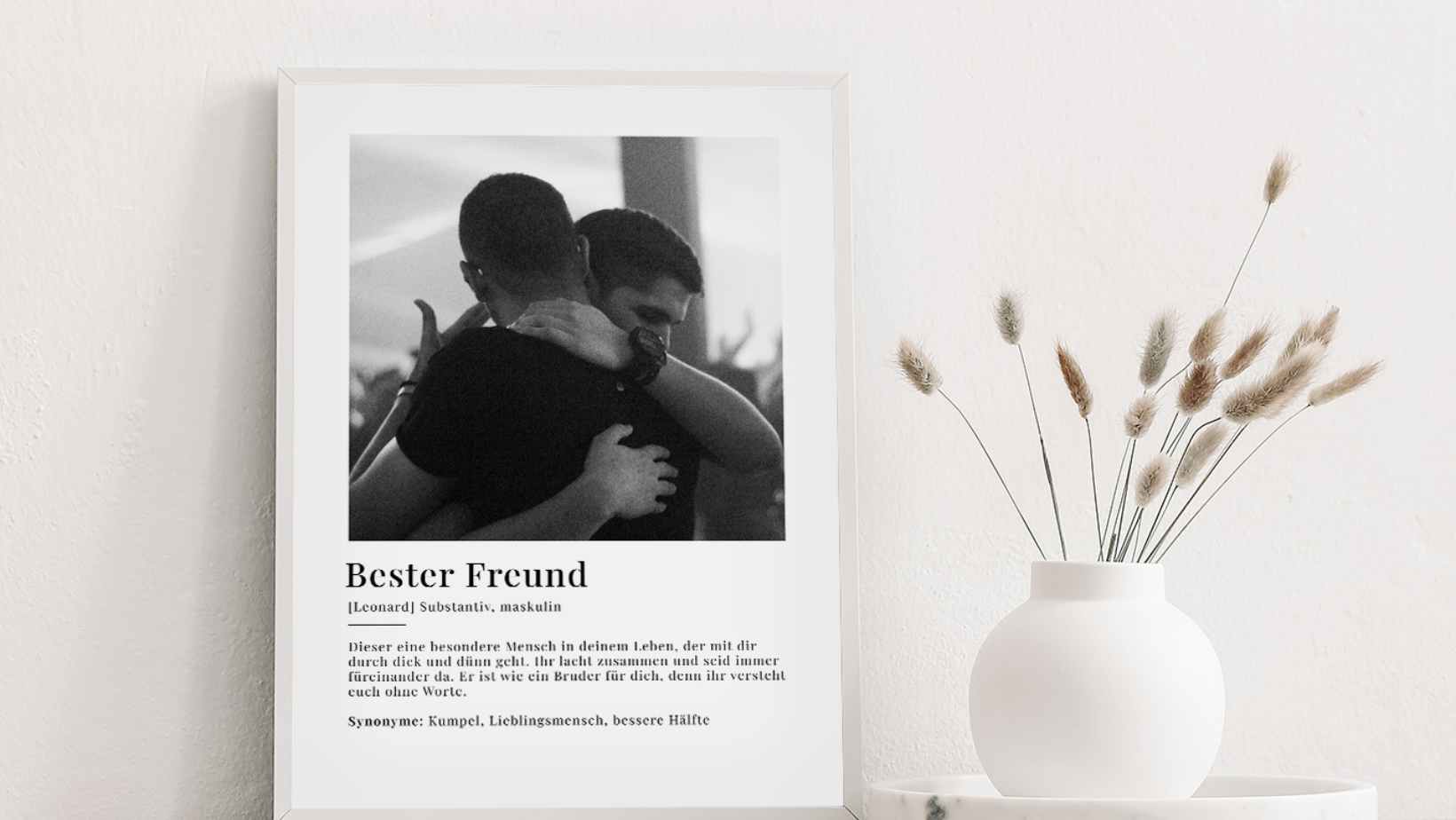 Best Friend Personalized Poster