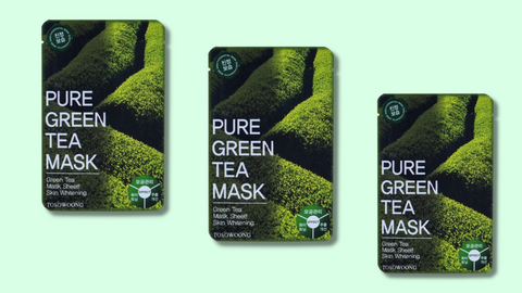 Three Affordable and Effective Korean Masks with Green Tea