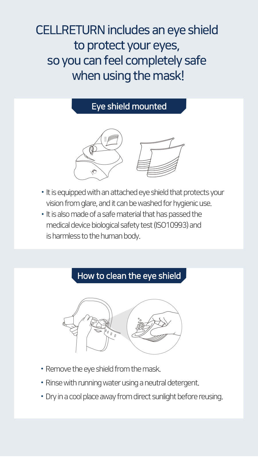 Cellreturn LED Mask PlatinumEye Shield for Eye Health | Cellreturn Malaysia | BeautyFoo Mall Malaysia