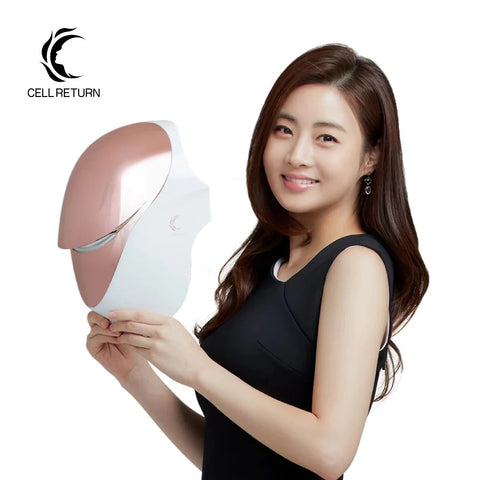 Cellreturn LED Mask Platinum Best For Uneven Skin Texture and Sagging Skin - Korean Skincare Brands K Beauty Malaysia - beautyfoomall.com