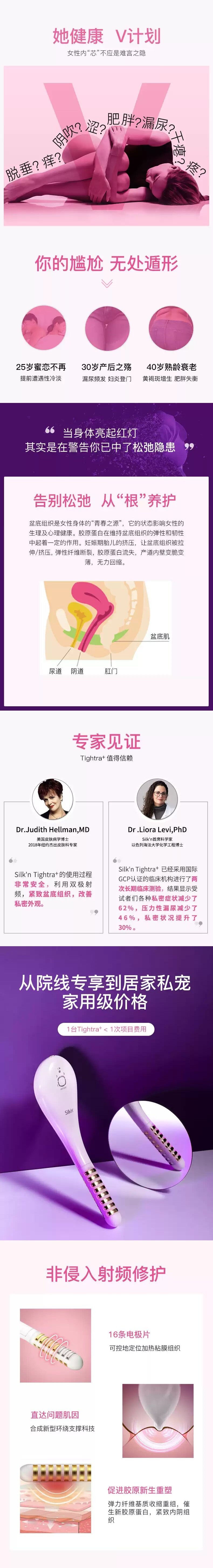 Woman feeling stressed and pressured by poor intimate health such as loose vagina 阴道松弛, vaginal dryness, itchiness, pain, weak pelvic muscles. - Silk'n Tightra 2.0 - BeautyFoo Mall Malaysia