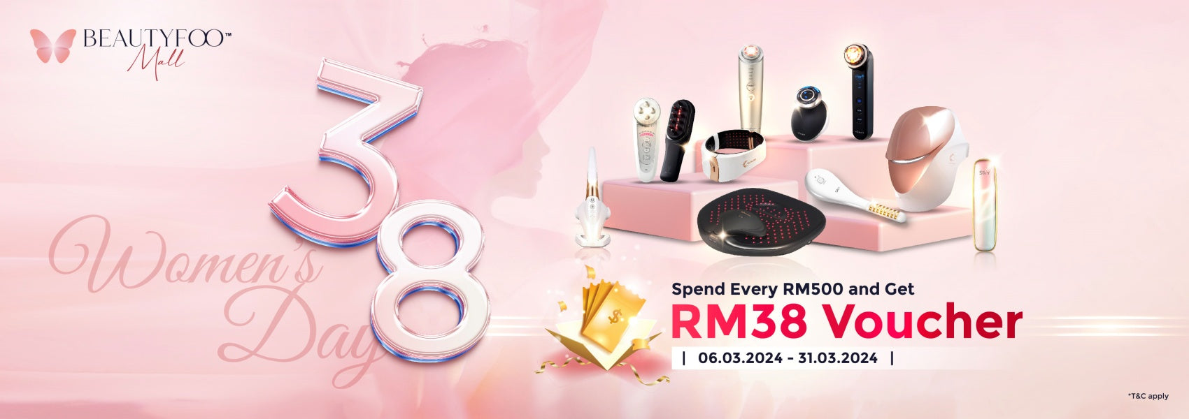 BeautyFoo Mall Women’s Day Sale 2024 Promo – International Women’s Day Sale of Year 2024 | BeautyFoo Mall Malaysia