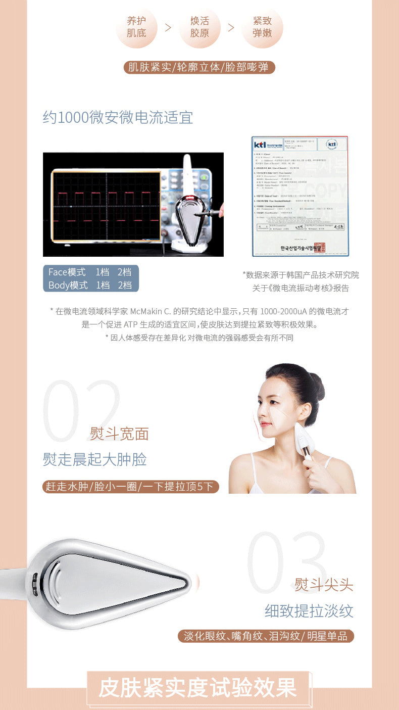 DPC Skin Iron Different Treatment Modes | DPC Skin Iron DPC小熨斗 | BeautyFoo Mall