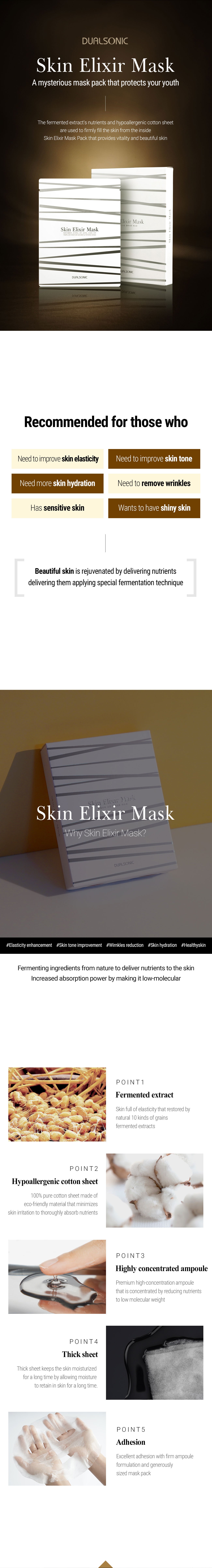 DUALSONIC Skin Elixir Mask | BeautyFoo Mall Malaysia