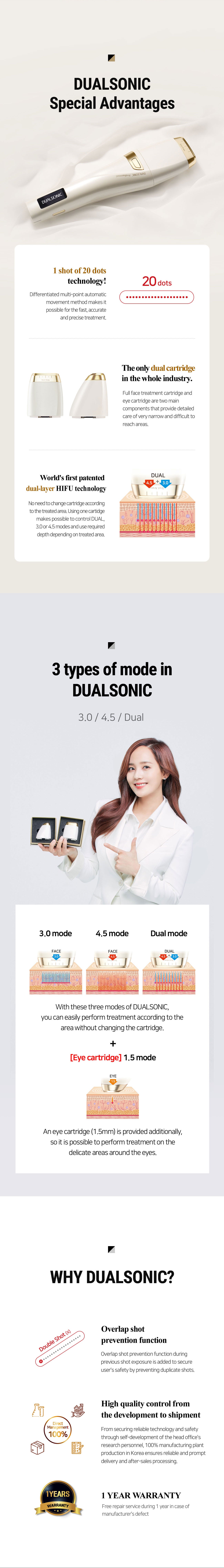 Dualsonic Special Advantages for HIFU treatment Malaysia | Dualsonic Professional | BeautyFoo Mall Malaysia