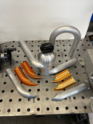 Swirl Pot Transition Cutting Guides - Kuhnhausen Metal Concepts LLC