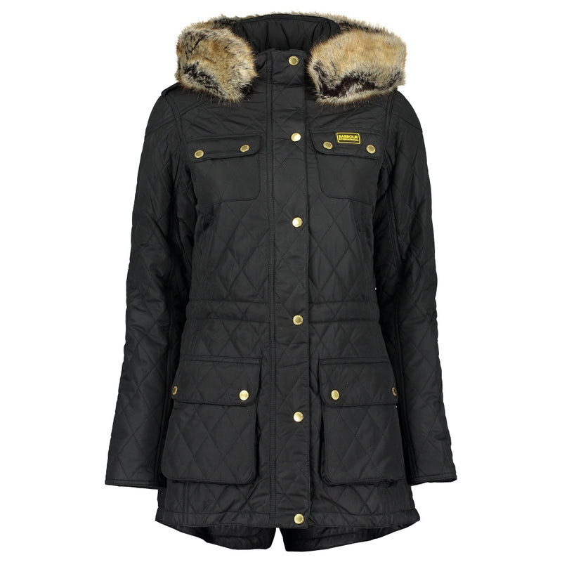 barbour enduro jacket black