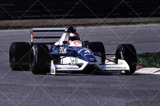 F1 1990 Jean Alesi - Tyrrell 019 - 19900002 – alexgalli.com - F1 