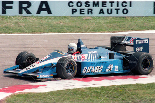 F1 1986 Rene Arnoux - Ligier JS27 - 19860013