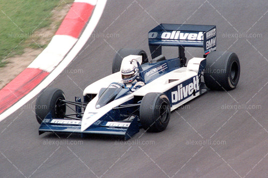 1986 Brabham BT55 Launch. Riccardo Patrese For sale as Framed Prints,  Photos, Wall Art and Photo Gifts