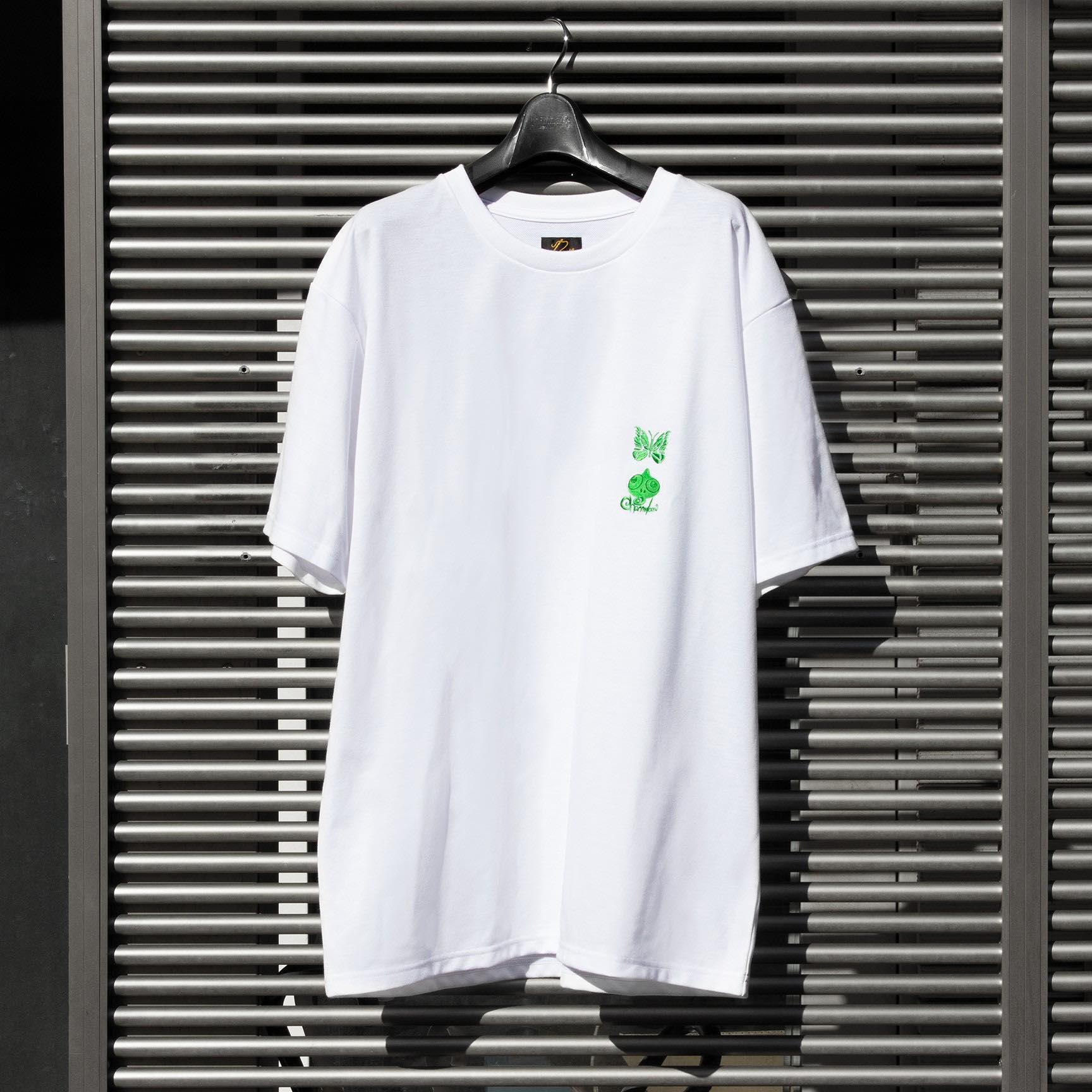 EOTW x NEEDLES】 S/S CREW NECK TEE - PE/C Jersey/ Chameleon Emb