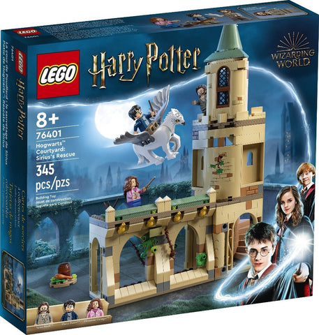 LEGO Harry Potter Hogwarts Hospital Wing 76398 Buildable Castle Toy with  Clock Tower, The Prisoner of Azkaban, Includes Harry Potter, Hermione  Granger, Ron Weasley & Madam Pomfrey Minifigures 