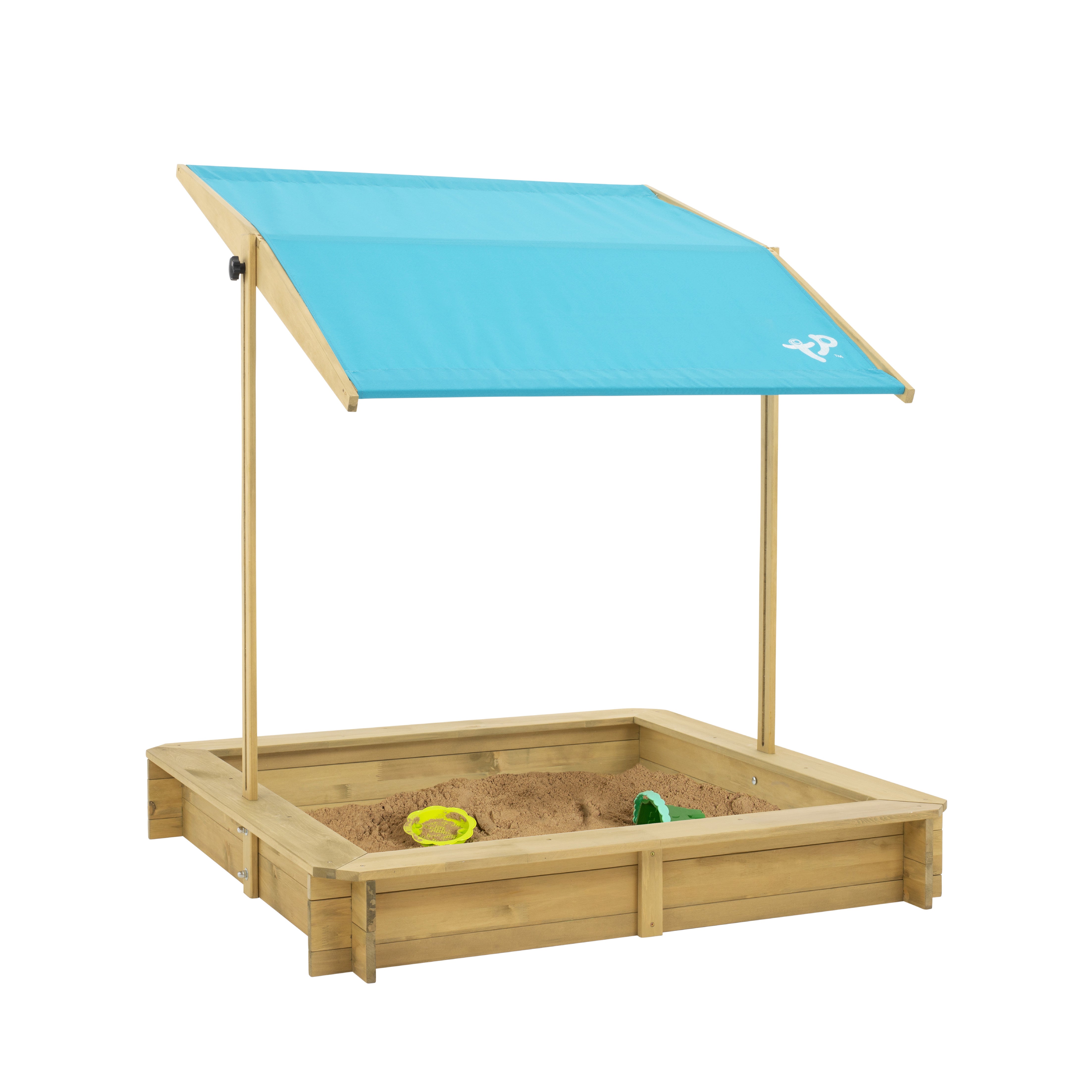 TP Wooden Sandpit with Sun Canopy - FSC<sup>®</sup> certified