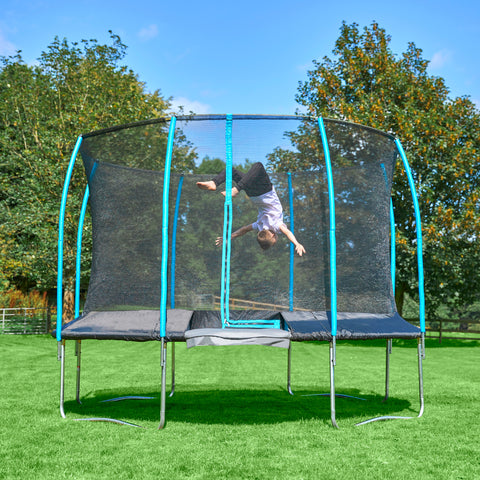 Child bouncing on 8ft Trampoline