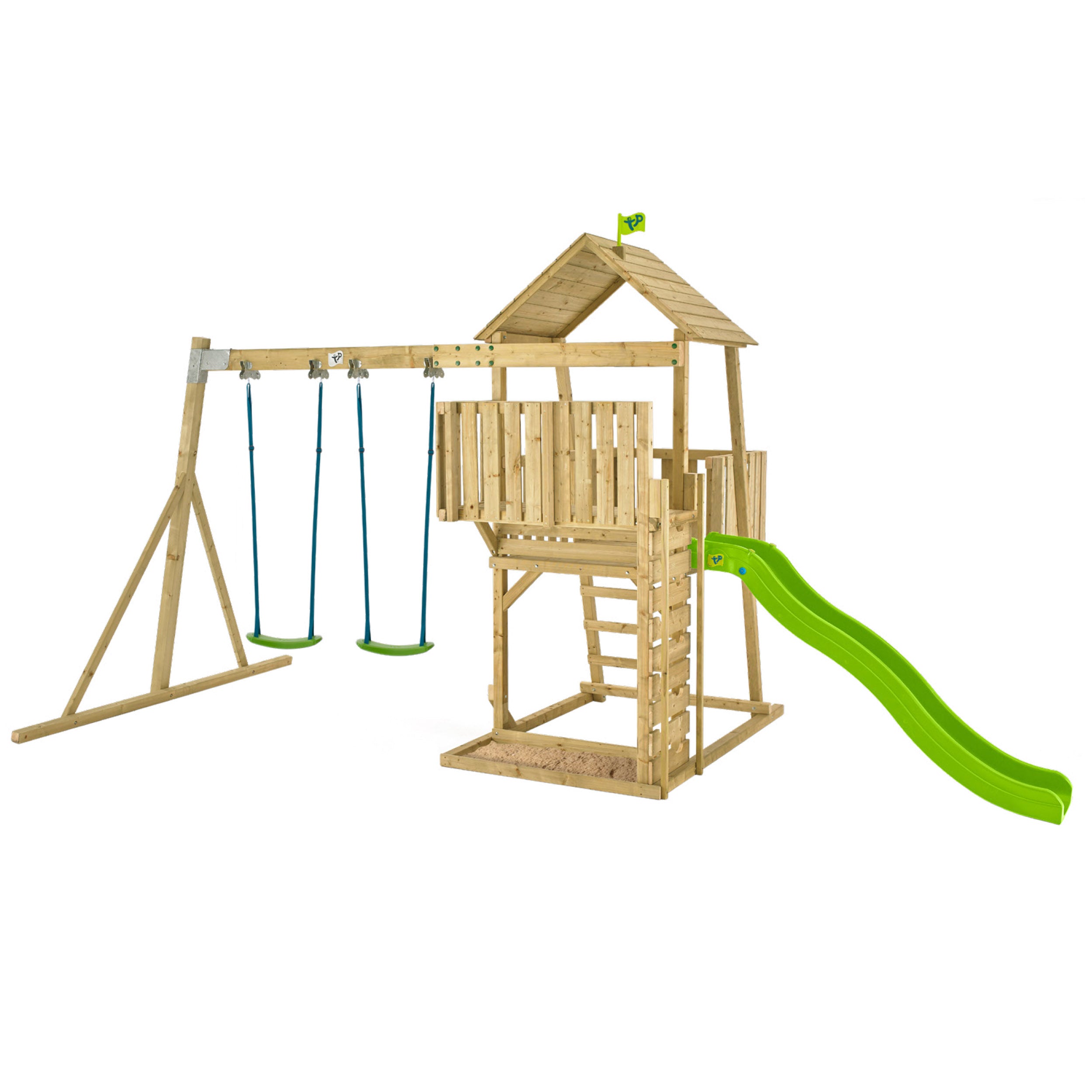 TP Kingswood Bruce Wooden Swing Set & Slide - FSC<sup>®</sup> certified