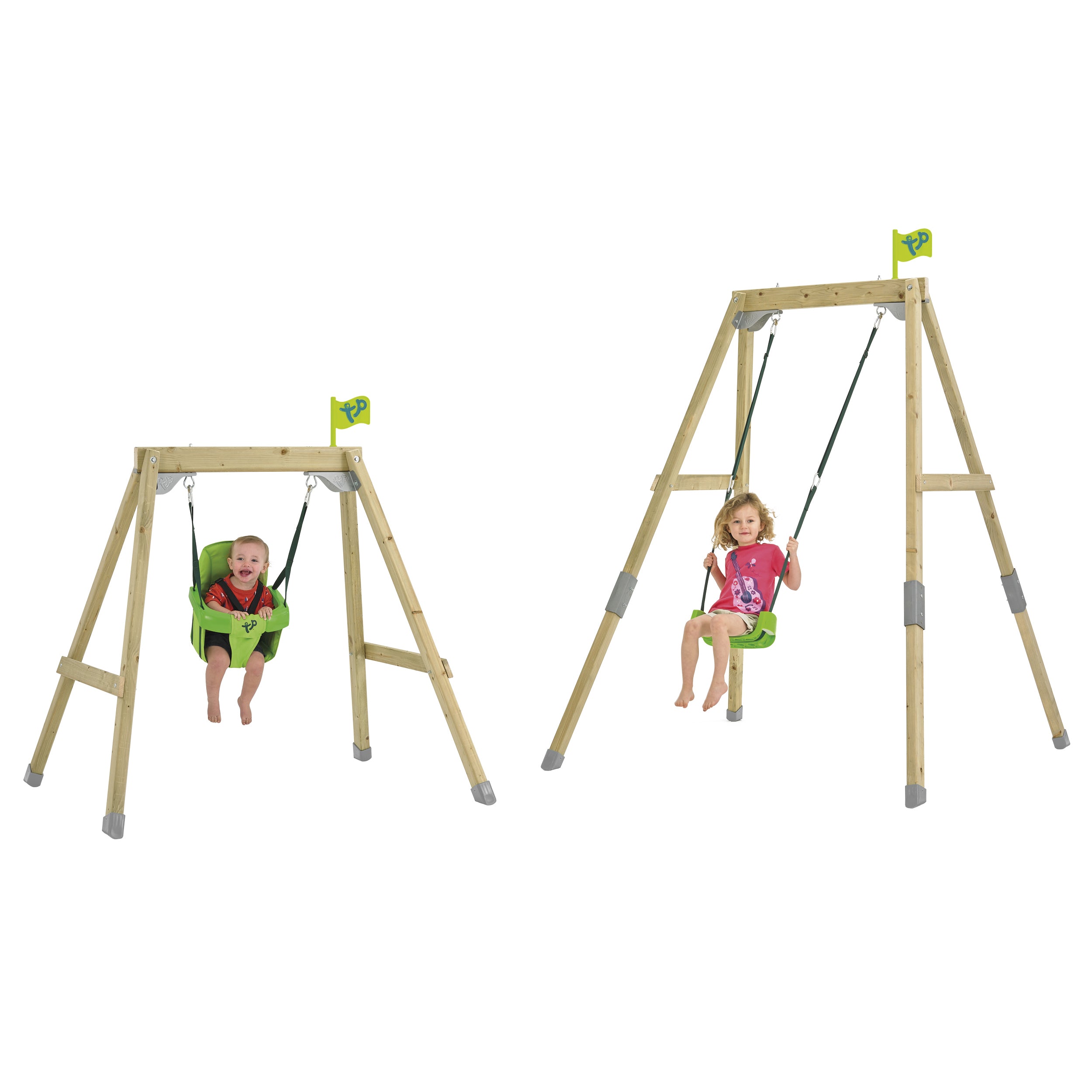 TP Forest Acorn Growable Wooden Swing Set Complete - FSC<sup>®</sup> certified