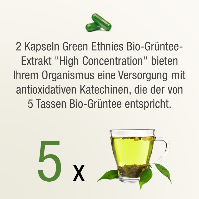 Bio Grüner Tee Natürliches Extraktkonzentrat Qualität