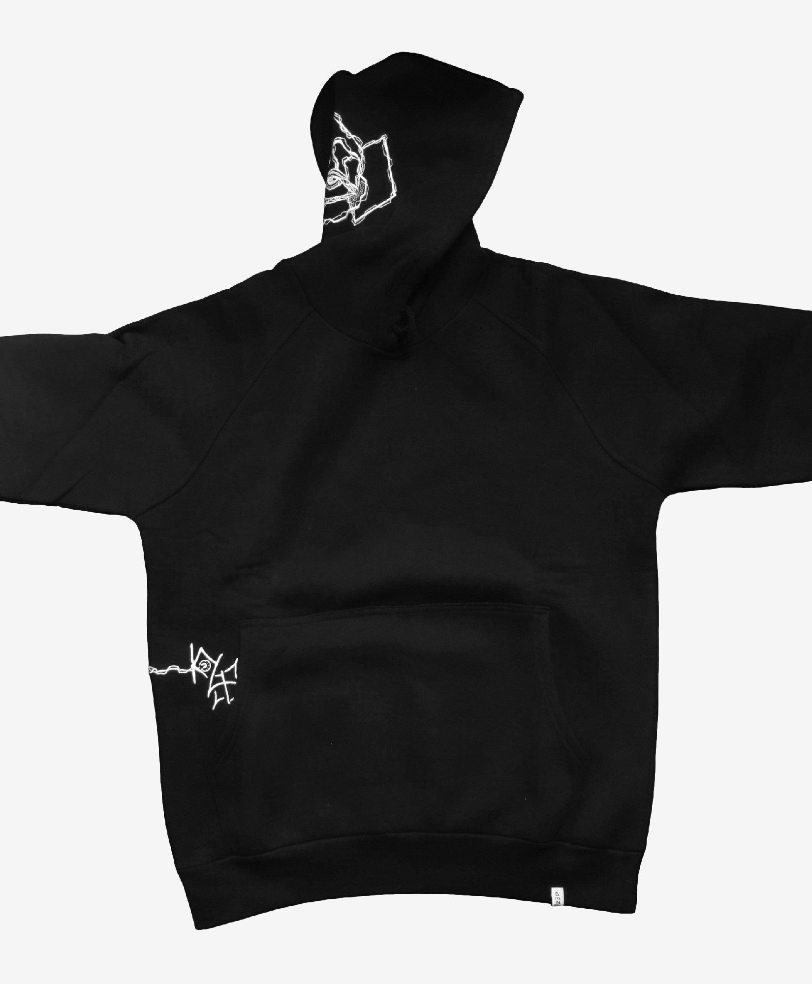 100% Cotton Embroidered Zip Hoodie - Leech - By Vaptized - campestre.al ...
