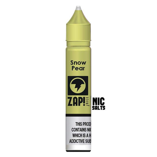 ZAP! Nic. Salt - Snow Pear Vape E-Liquid | Latchford Vape