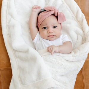 SARANONI LUSH BLANKET - NATURAL - Meant 2 Be Kids