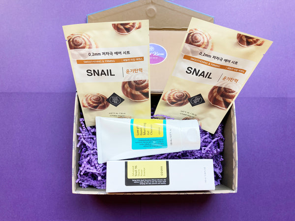 [Snail K Box],  Cosrx Best Duo, Snail Essence, Self Gift, Fall Skin Care, K beauty Set, Good Vibe