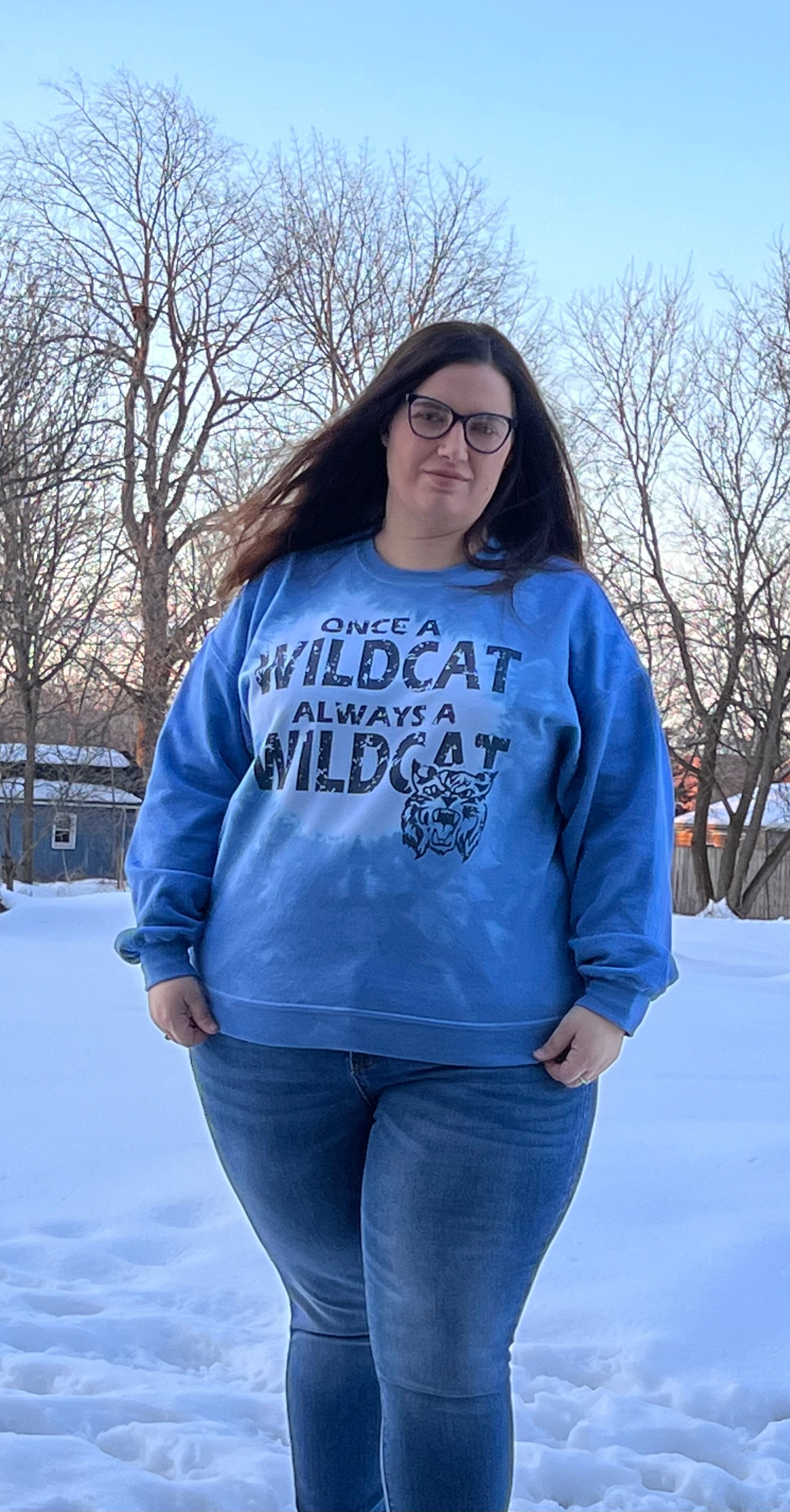 Once A Wildcat Crewnecks