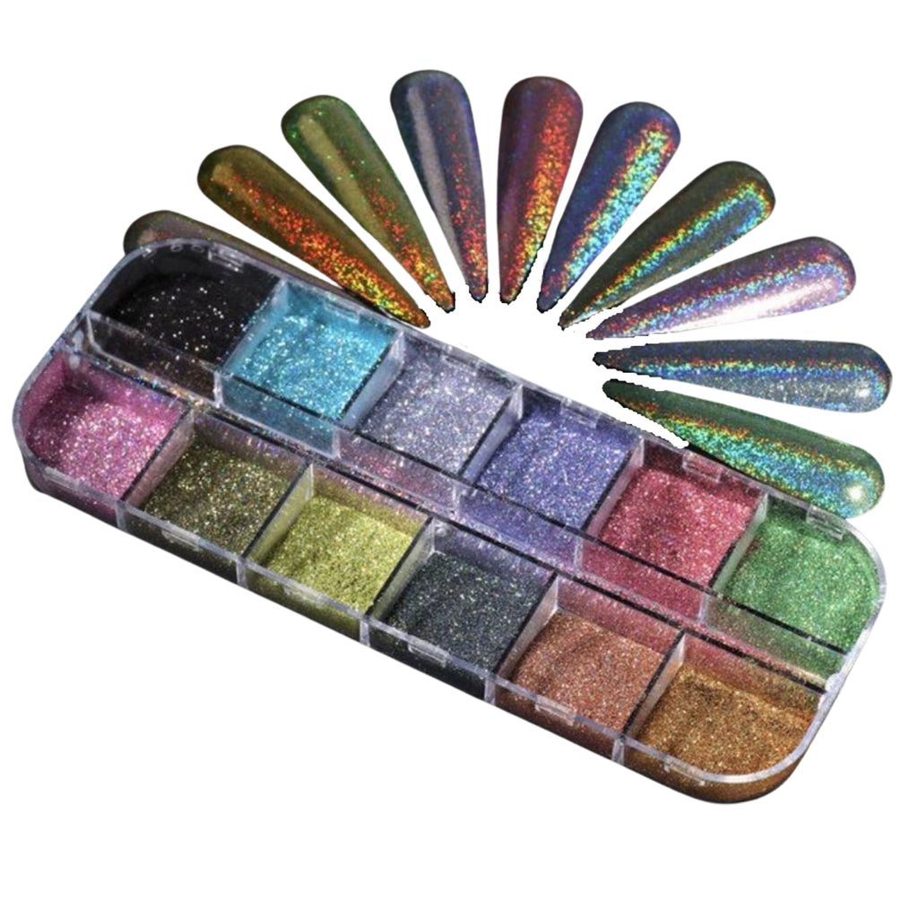 Toevallig walgelijk Aan het leren Holografische Glitter Poeder Set | Diverse kleuren | Gio Cosmetics