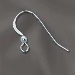Silver Filled Ear Wires