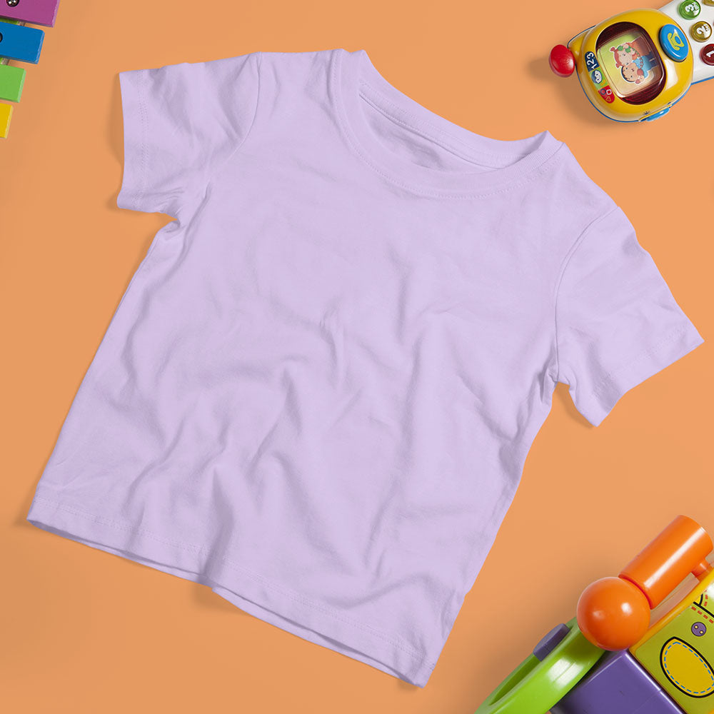 Kids Printed T-shirts Solid Colours