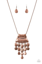 Load image into Gallery viewer, Totem Trek - Copper Paparazzi Necklace

