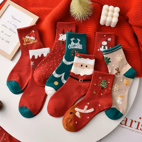 A Christmas sock set is a cozy and festive gift idea