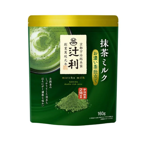 A delightful blend of matcha and milk in a convenient 160g package