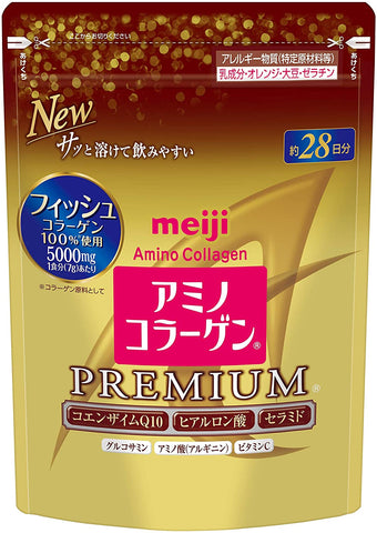 Meiji Amino Collagen Premium 214g 补充装